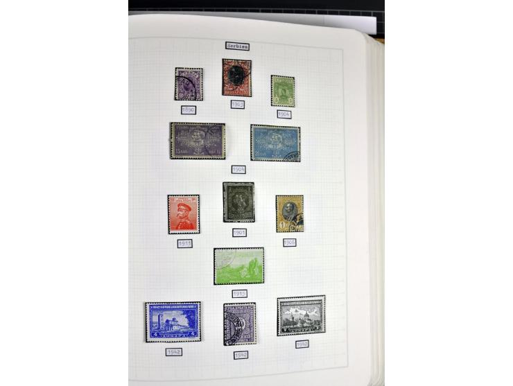 1849/1987, am Anfang meist gestempelte Sammlung mit einigen Paaren, Besonderheiten und besseren Ausgaben (u.a. Block 2 gestem