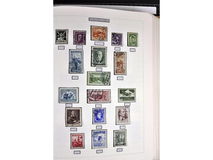 1849/1987, am Anfang meist gestempelte Sammlung mit einigen Paaren, Besonderheiten und besseren Ausgaben (u.a. Block 2 gestem