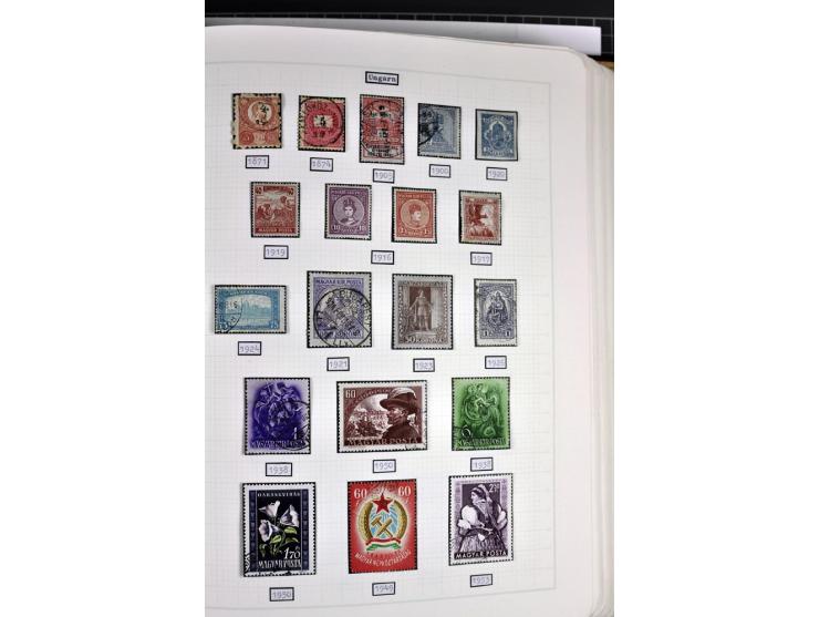1849/1987, am Anfang meist gestempelte Sammlung mit einigen Paaren, Besonderheiten und besseren Ausgaben (u.a. Block 2 gestem