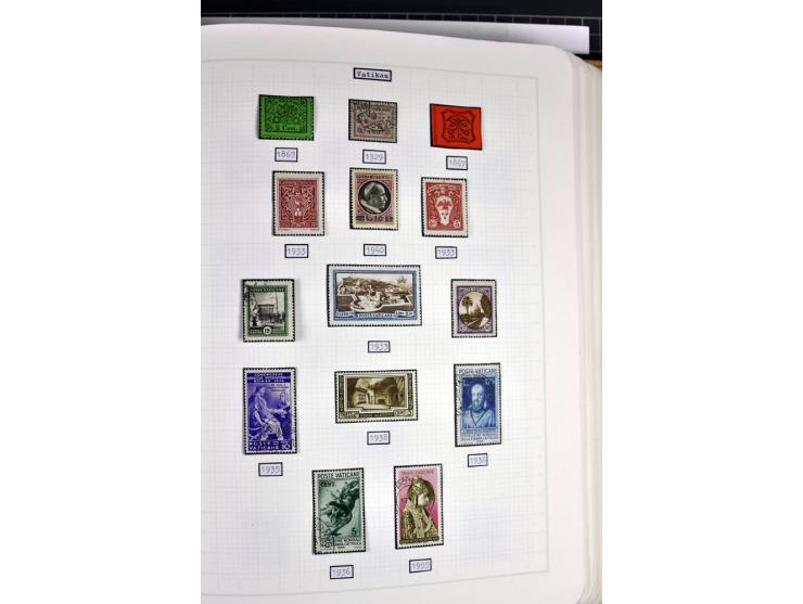 1849/1987, am Anfang meist gestempelte Sammlung mit einigen Paaren, Besonderheiten und besseren Ausgaben (u.a. Block 2 gestem