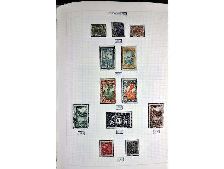 1849/1987, am Anfang meist gestempelte Sammlung mit einigen Paaren, Besonderheiten und besseren Ausgaben (u.a. Block 2 gestem