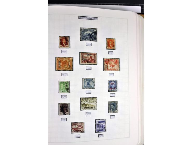 1849/1987, am Anfang meist gestempelte Sammlung mit einigen Paaren, Besonderheiten und besseren Ausgaben (u.a. Block 2 gestem