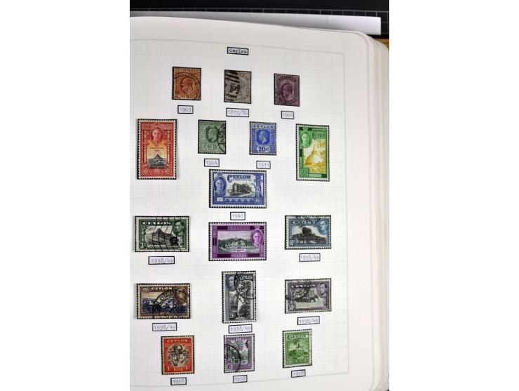 1849/1987, am Anfang meist gestempelte Sammlung mit einigen Paaren, Besonderheiten und besseren Ausgaben (u.a. Block 2 gestem