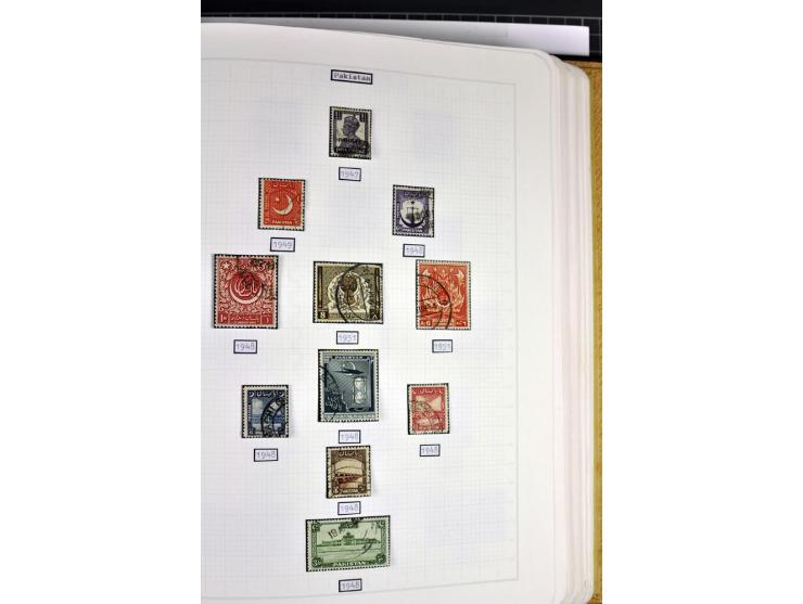 1849/1987, am Anfang meist gestempelte Sammlung mit einigen Paaren, Besonderheiten und besseren Ausgaben (u.a. Block 2 gestem