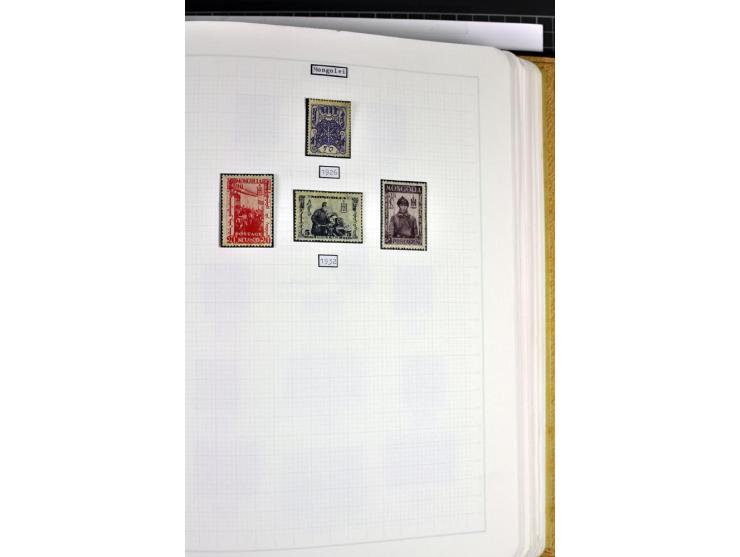 1849/1987, am Anfang meist gestempelte Sammlung mit einigen Paaren, Besonderheiten und besseren Ausgaben (u.a. Block 2 gestem