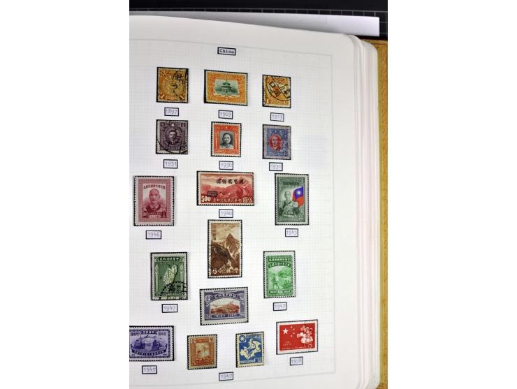 1849/1987, am Anfang meist gestempelte Sammlung mit einigen Paaren, Besonderheiten und besseren Ausgaben (u.a. Block 2 gestem
