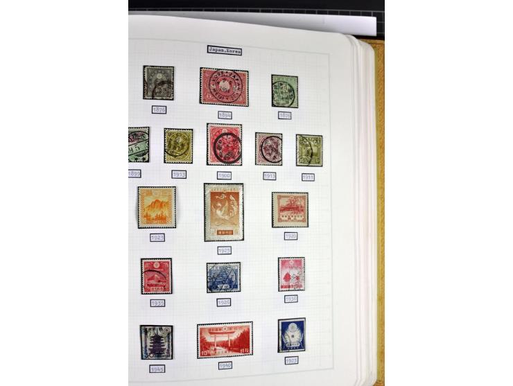 1849/1987, am Anfang meist gestempelte Sammlung mit einigen Paaren, Besonderheiten und besseren Ausgaben (u.a. Block 2 gestem