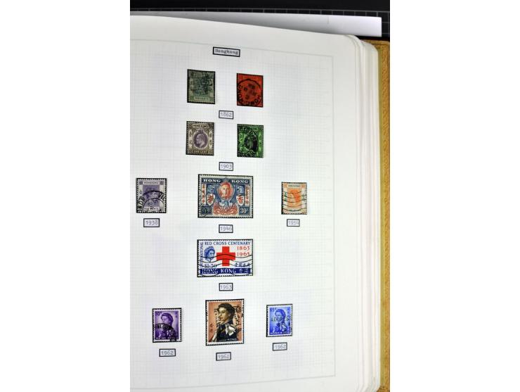 1849/1987, am Anfang meist gestempelte Sammlung mit einigen Paaren, Besonderheiten und besseren Ausgaben (u.a. Block 2 gestem
