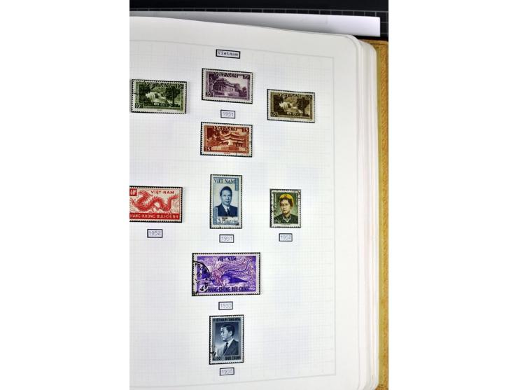 1849/1987, am Anfang meist gestempelte Sammlung mit einigen Paaren, Besonderheiten und besseren Ausgaben (u.a. Block 2 gestem
