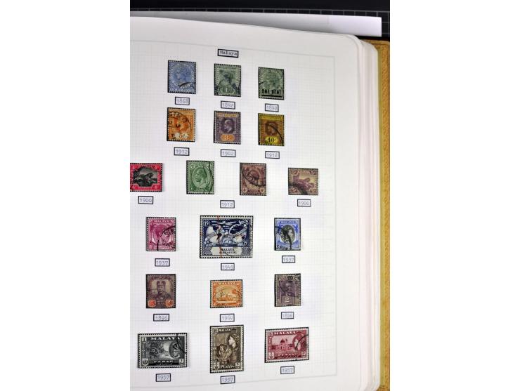 1849/1987, am Anfang meist gestempelte Sammlung mit einigen Paaren, Besonderheiten und besseren Ausgaben (u.a. Block 2 gestem