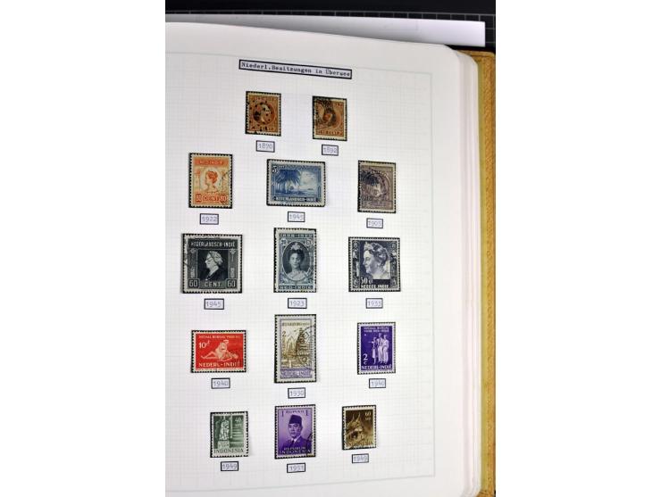 1849/1987, am Anfang meist gestempelte Sammlung mit einigen Paaren, Besonderheiten und besseren Ausgaben (u.a. Block 2 gestem