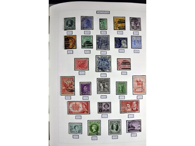 1849/1987, am Anfang meist gestempelte Sammlung mit einigen Paaren, Besonderheiten und besseren Ausgaben (u.a. Block 2 gestem