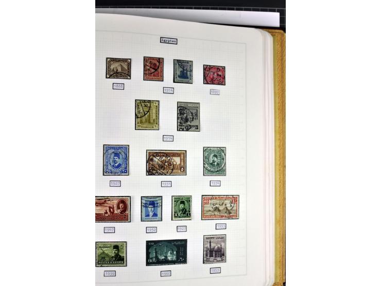 1849/1987, am Anfang meist gestempelte Sammlung mit einigen Paaren, Besonderheiten und besseren Ausgaben (u.a. Block 2 gestem