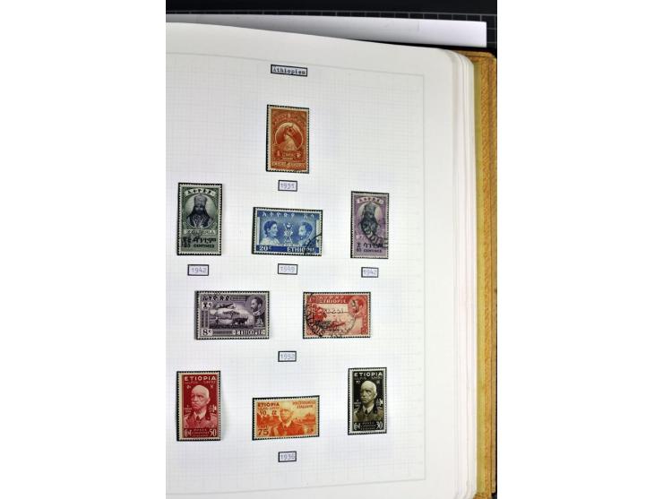 1849/1987, am Anfang meist gestempelte Sammlung mit einigen Paaren, Besonderheiten und besseren Ausgaben (u.a. Block 2 gestem