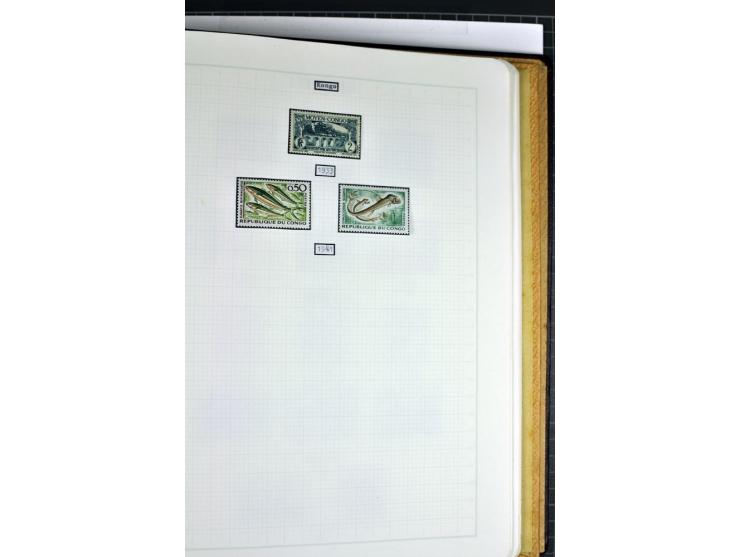 1849/1987, am Anfang meist gestempelte Sammlung mit einigen Paaren, Besonderheiten und besseren Ausgaben (u.a. Block 2 gestem