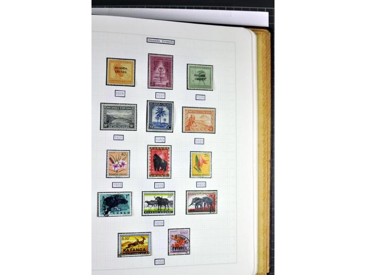 1849/1987, am Anfang meist gestempelte Sammlung mit einigen Paaren, Besonderheiten und besseren Ausgaben (u.a. Block 2 gestem