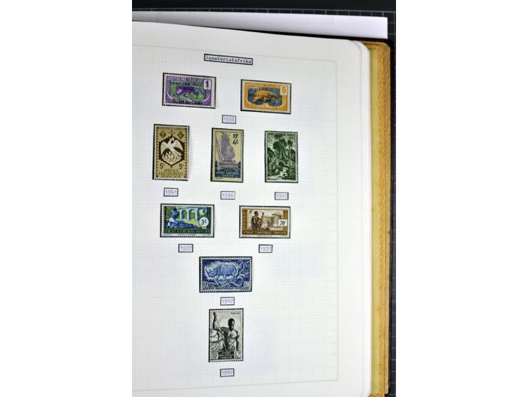 1849/1987, am Anfang meist gestempelte Sammlung mit einigen Paaren, Besonderheiten und besseren Ausgaben (u.a. Block 2 gestem