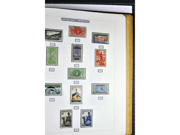 1849/1987, am Anfang meist gestempelte Sammlung mit einigen Paaren, Besonderheiten und besseren Ausgaben (u.a. Block 2 gestem