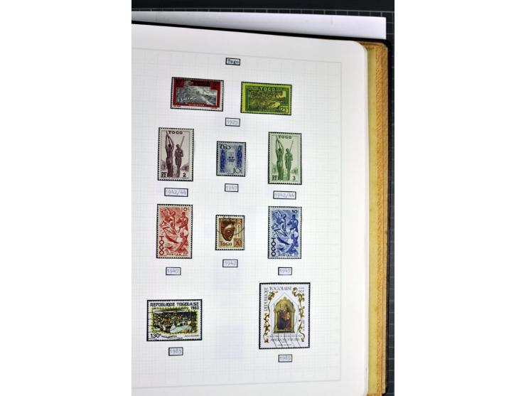 1849/1987, am Anfang meist gestempelte Sammlung mit einigen Paaren, Besonderheiten und besseren Ausgaben (u.a. Block 2 gestem