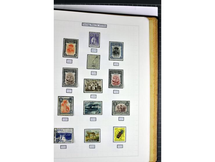 1849/1987, am Anfang meist gestempelte Sammlung mit einigen Paaren, Besonderheiten und besseren Ausgaben (u.a. Block 2 gestem