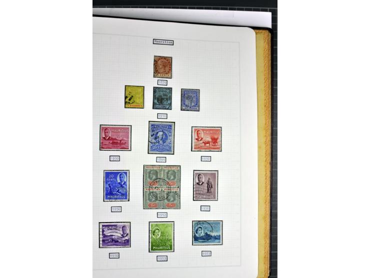 1849/1987, am Anfang meist gestempelte Sammlung mit einigen Paaren, Besonderheiten und besseren Ausgaben (u.a. Block 2 gestem