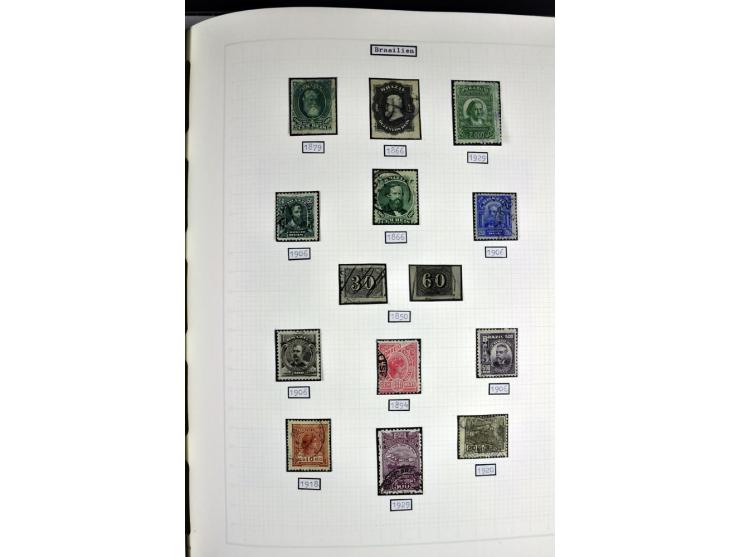 1849/1987, am Anfang meist gestempelte Sammlung mit einigen Paaren, Besonderheiten und besseren Ausgaben (u.a. Block 2 gestem