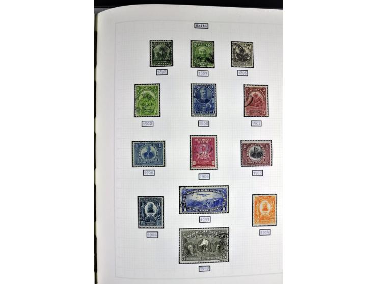 1849/1987, am Anfang meist gestempelte Sammlung mit einigen Paaren, Besonderheiten und besseren Ausgaben (u.a. Block 2 gestem