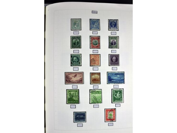 1849/1987, am Anfang meist gestempelte Sammlung mit einigen Paaren, Besonderheiten und besseren Ausgaben (u.a. Block 2 gestem
