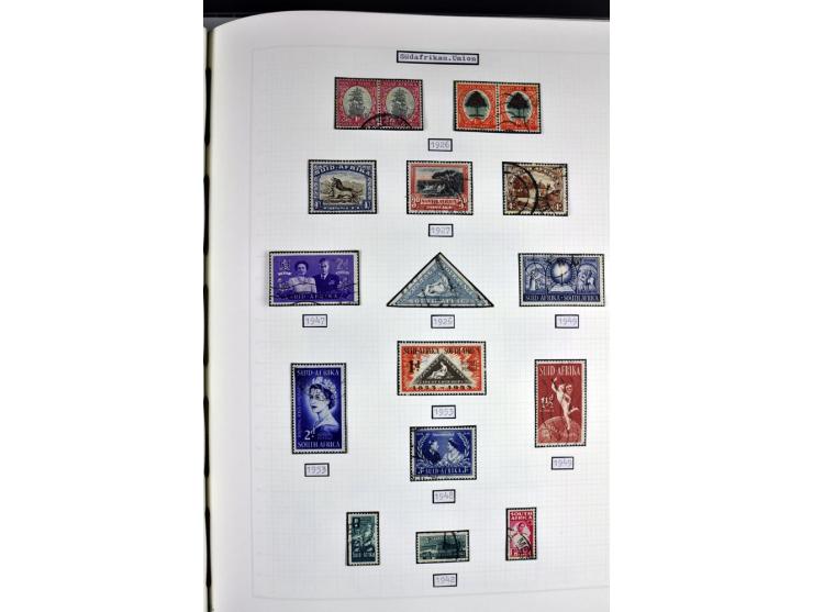 1849/1987, am Anfang meist gestempelte Sammlung mit einigen Paaren, Besonderheiten und besseren Ausgaben (u.a. Block 2 gestem