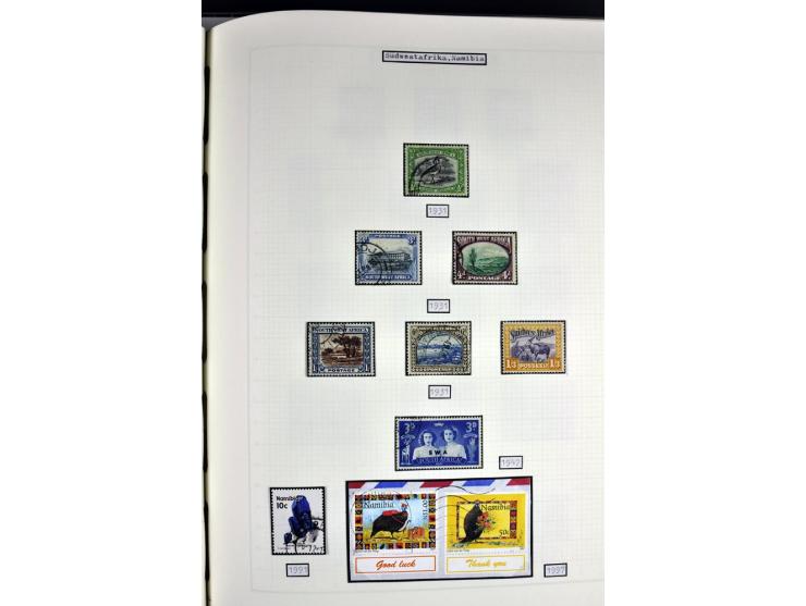 1849/1987, am Anfang meist gestempelte Sammlung mit einigen Paaren, Besonderheiten und besseren Ausgaben (u.a. Block 2 gestem