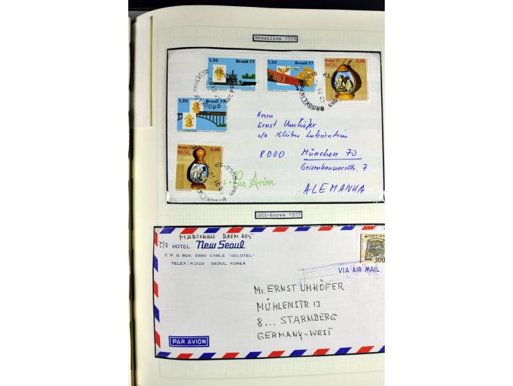 1849/1987, am Anfang meist gestempelte Sammlung mit einigen Paaren, Besonderheiten und besseren Ausgaben (u.a. Block 2 gestem