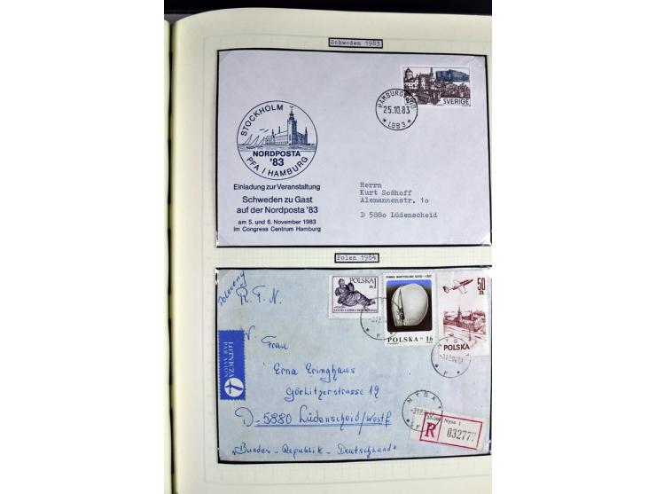 1849/1987, am Anfang meist gestempelte Sammlung mit einigen Paaren, Besonderheiten und besseren Ausgaben (u.a. Block 2 gestem