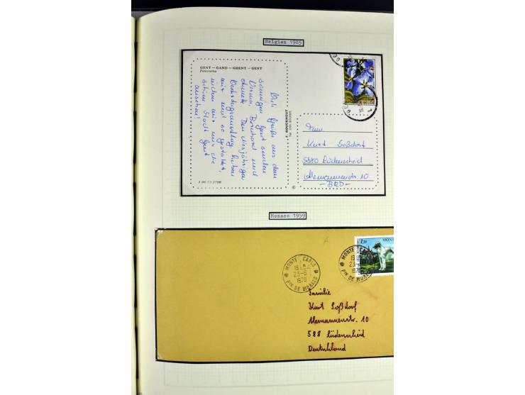1849/1987, am Anfang meist gestempelte Sammlung mit einigen Paaren, Besonderheiten und besseren Ausgaben (u.a. Block 2 gestem