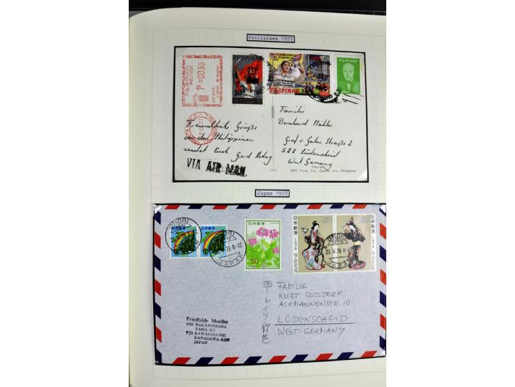 1849/1987, am Anfang meist gestempelte Sammlung mit einigen Paaren, Besonderheiten und besseren Ausgaben (u.a. Block 2 gestem