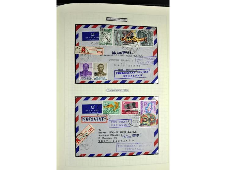 1849/1987, am Anfang meist gestempelte Sammlung mit einigen Paaren, Besonderheiten und besseren Ausgaben (u.a. Block 2 gestem
