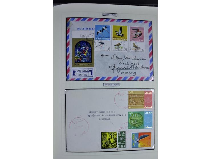 1849/1987, am Anfang meist gestempelte Sammlung mit einigen Paaren, Besonderheiten und besseren Ausgaben (u.a. Block 2 gestem