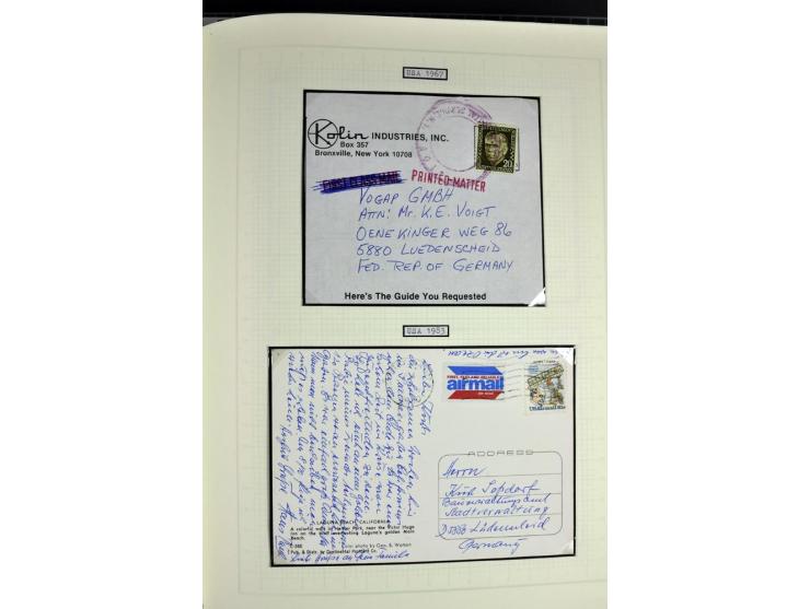 1849/1987, am Anfang meist gestempelte Sammlung mit einigen Paaren, Besonderheiten und besseren Ausgaben (u.a. Block 2 gestem