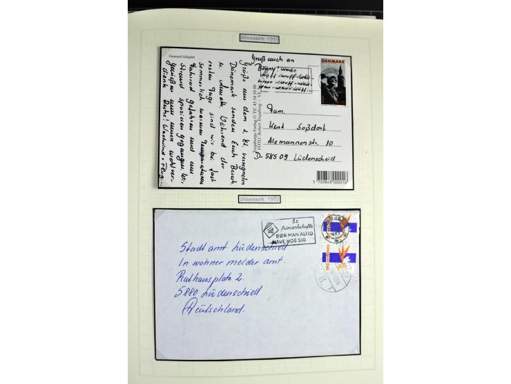 1849/1987, am Anfang meist gestempelte Sammlung mit einigen Paaren, Besonderheiten und besseren Ausgaben (u.a. Block 2 gestem