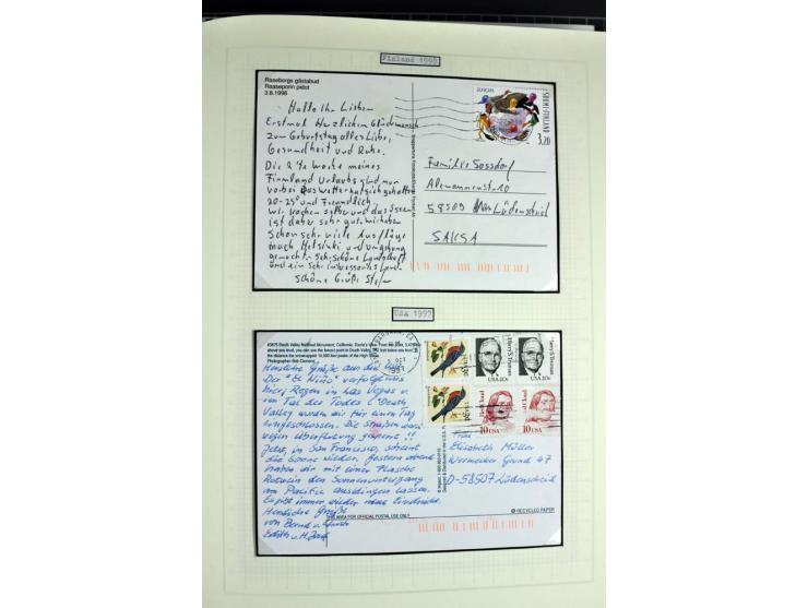 1849/1987, am Anfang meist gestempelte Sammlung mit einigen Paaren, Besonderheiten und besseren Ausgaben (u.a. Block 2 gestem