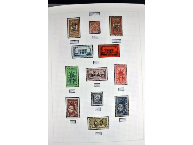 1849/1987, am Anfang meist gestempelte Sammlung mit einigen Paaren, Besonderheiten und besseren Ausgaben (u.a. Block 2 gestem