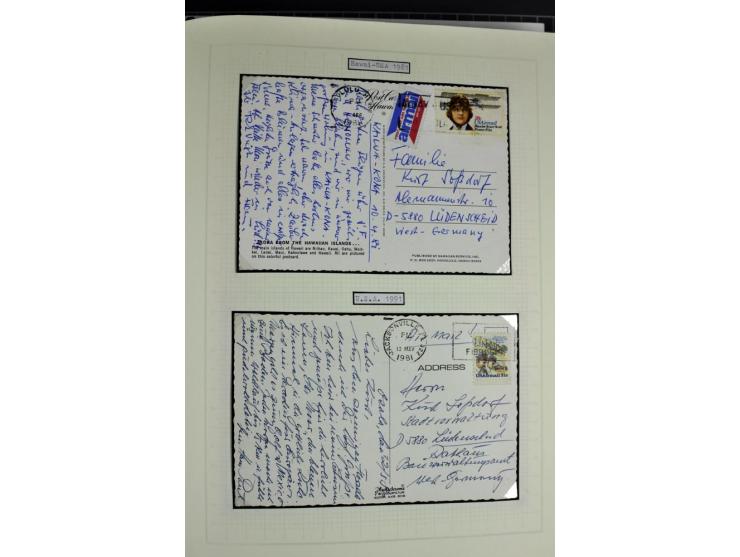 1849/1987, am Anfang meist gestempelte Sammlung mit einigen Paaren, Besonderheiten und besseren Ausgaben (u.a. Block 2 gestem