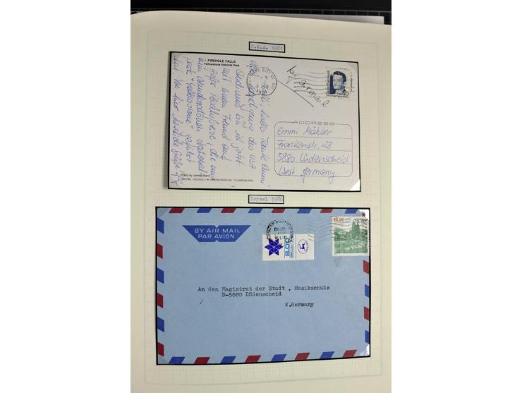 1849/1987, am Anfang meist gestempelte Sammlung mit einigen Paaren, Besonderheiten und besseren Ausgaben (u.a. Block 2 gestem