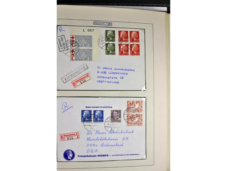 1849/1987, am Anfang meist gestempelte Sammlung mit einigen Paaren, Besonderheiten und besseren Ausgaben (u.a. Block 2 gestem