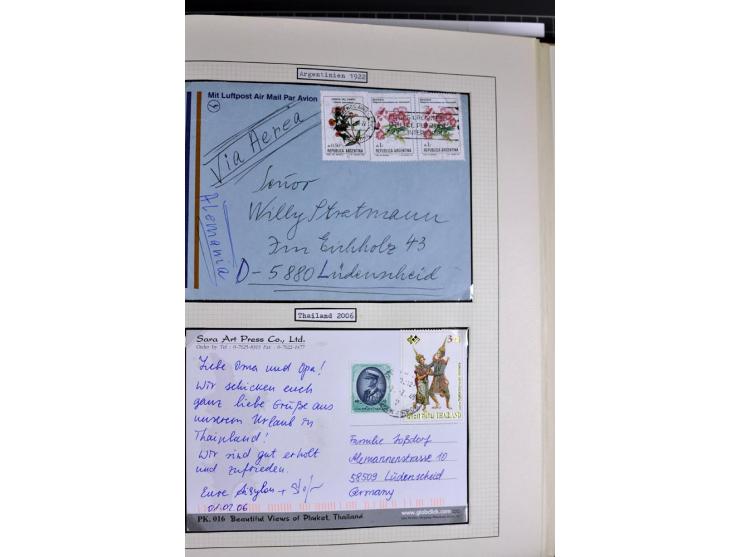 1849/1987, am Anfang meist gestempelte Sammlung mit einigen Paaren, Besonderheiten und besseren Ausgaben (u.a. Block 2 gestem