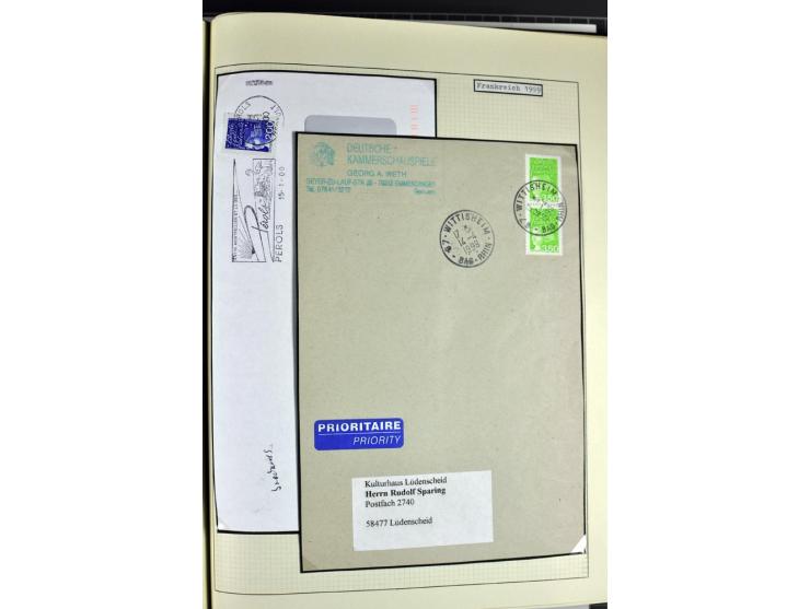 1849/1987, am Anfang meist gestempelte Sammlung mit einigen Paaren, Besonderheiten und besseren Ausgaben (u.a. Block 2 gestem