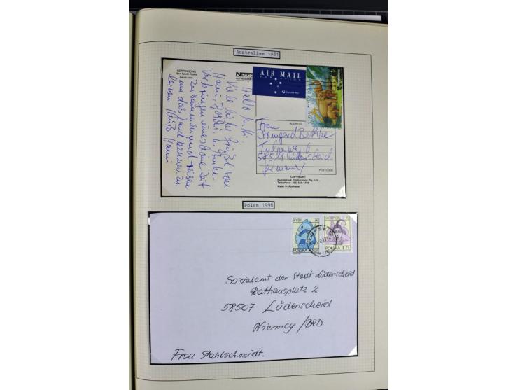 1849/1987, am Anfang meist gestempelte Sammlung mit einigen Paaren, Besonderheiten und besseren Ausgaben (u.a. Block 2 gestem