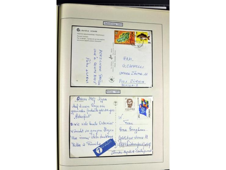 1849/1987, am Anfang meist gestempelte Sammlung mit einigen Paaren, Besonderheiten und besseren Ausgaben (u.a. Block 2 gestem