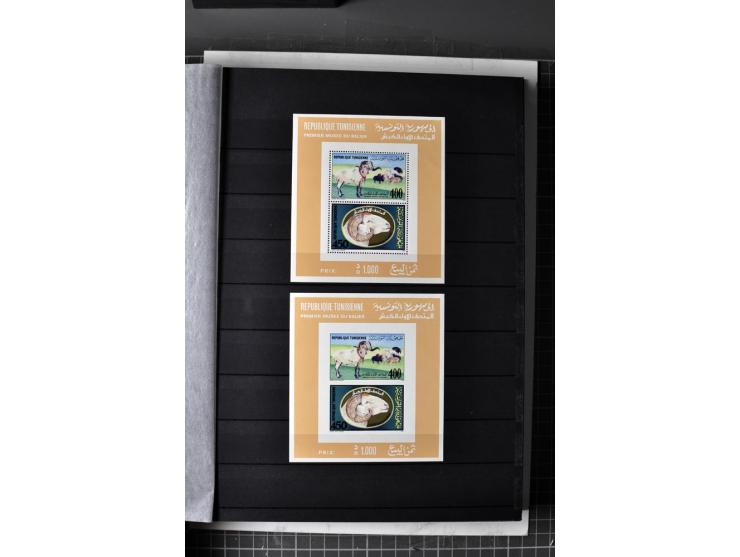  1946/2010, postfrische Sammlung mit Kleinbogen etc.