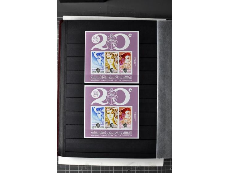  1946/2010, postfrische Sammlung mit Kleinbogen etc.
