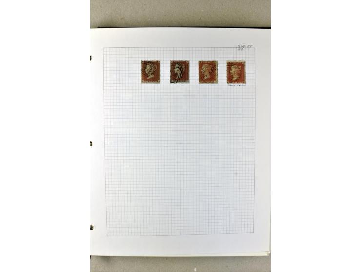 1840/1990 (ca.), postfrischer, ungebrauchter und gestempelter Sammlungsbestand, dabei diverse frühe Schilling- und Pfund-Wert